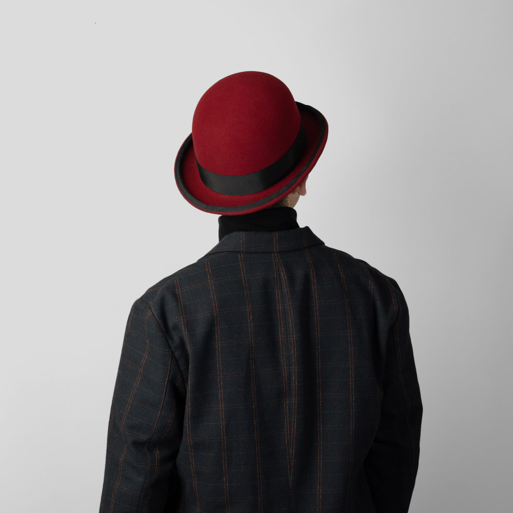 エドハット EDHAT ボーラーハット 日本製 ウール フェルト 帽子 メンズ レディース 山高帽 サイズ調節可 大きいサイズ 小さいサイズ M-16266582R |  | 04