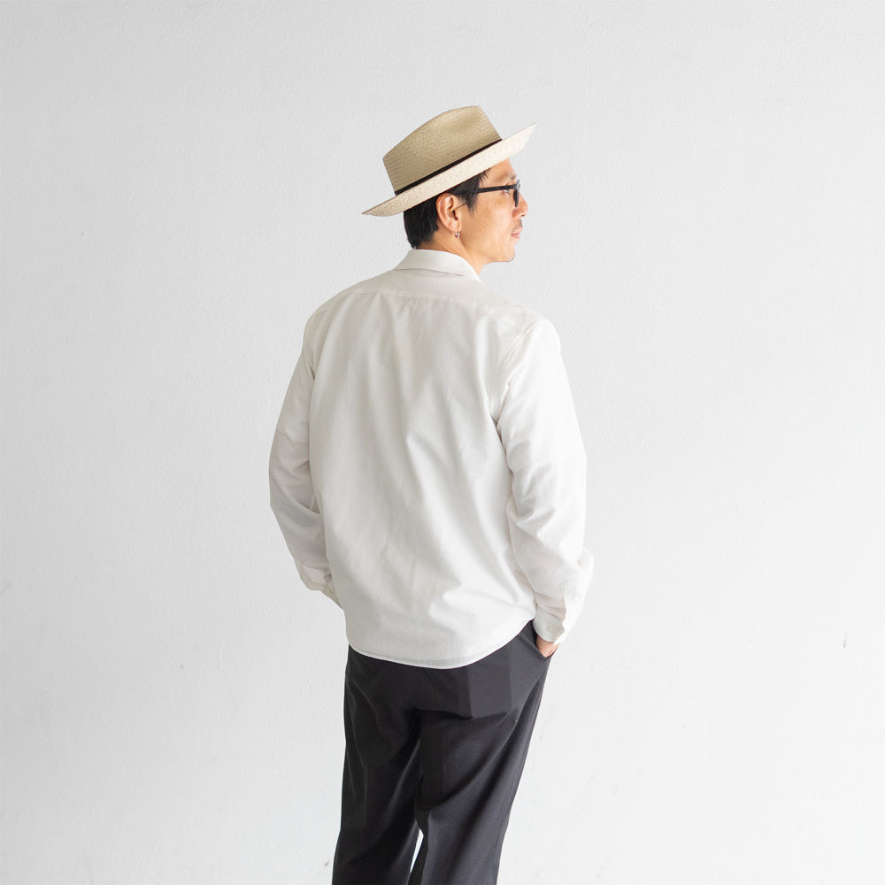 ストローハット メンズ 夏 つば広ハット 帽子 ハット 天然草 ラフィア 中折れハット EDHAT エドハット ベージュ ナチュラル フェドラハット 16166467 |  | 03