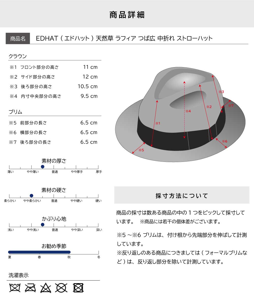 ハット メンズ 夏 ストローハット 帽子 つば広ハット 中折れハット