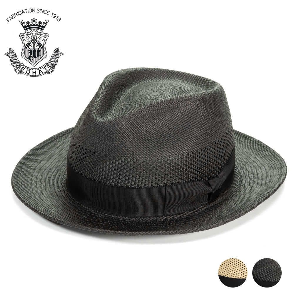 パナマハット メンズ つば広 ハット 夏 ストローハット パナマ帽 高級