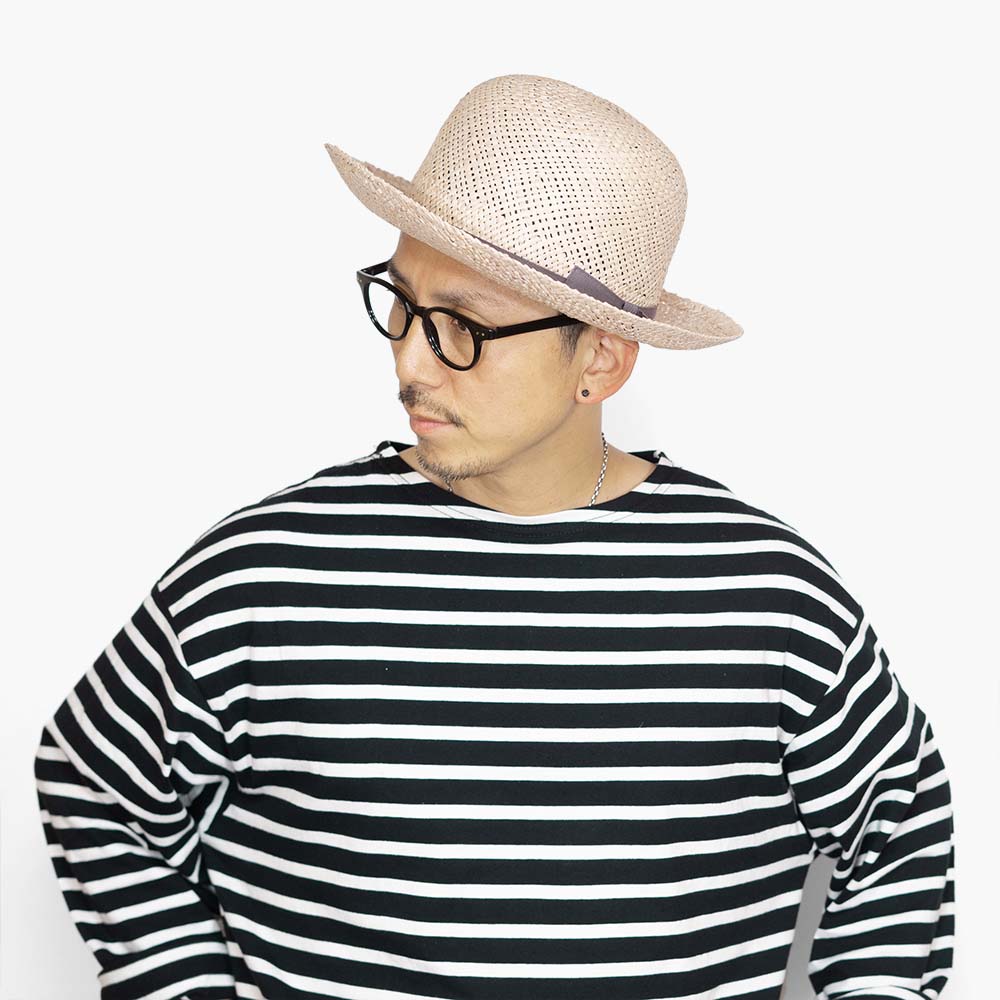ボーラーハット ストローハット 春夏 メンズ レディース 【EDHAT