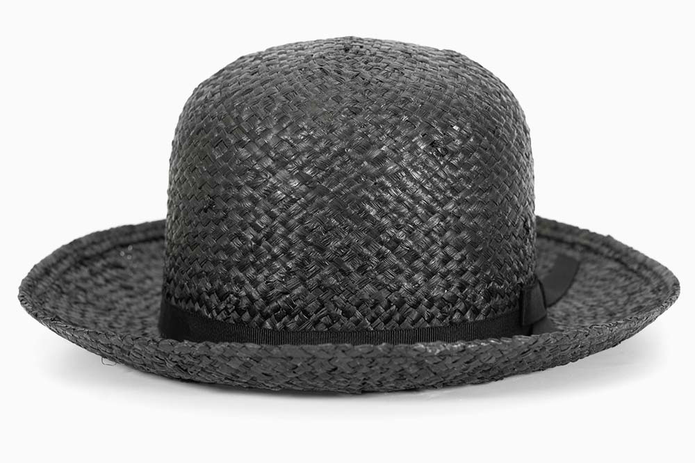 新品 贅沢な三連 ビジュー ハット LALTRA MODA ラルトラモーダ 麦わら帽子 レディース 洗える uv たためる 春夏 WashableRibbon