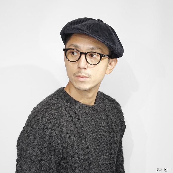 FRAMAR フラマー イタリア製 ハンチング キャスケット コットン 綿