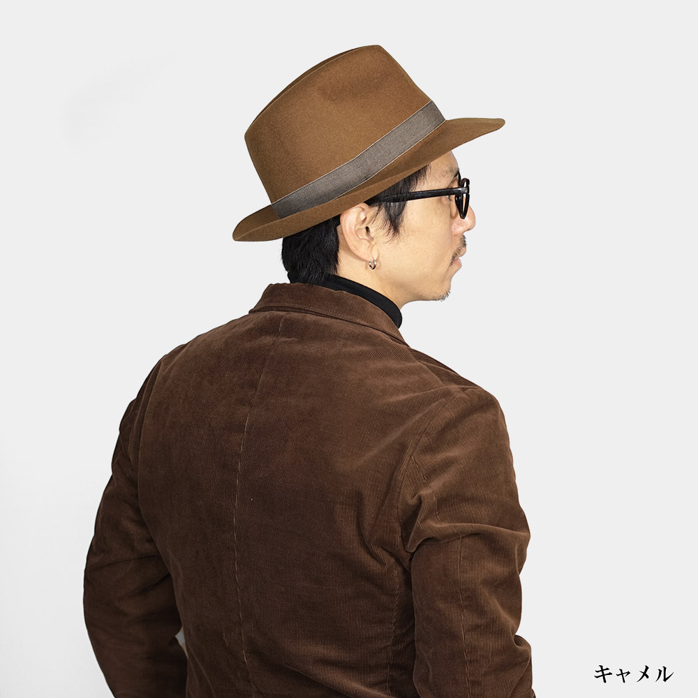 フェルトハット メンズ サイズ調節  ハット GARYU PLANET ガリュープラネット ウール ラビットファー シンプル 定番 大人　G-671 |  | 16