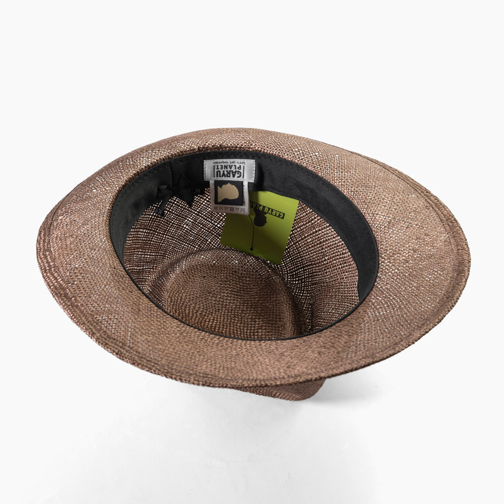 GARYU PLANET ガリュープラネット 天然ケンマ草 ストローハット 日本製 春夏 メンズ 通気軽量 上質光沢 サイズ調整 中折れ メッシュG-777 |  | 11