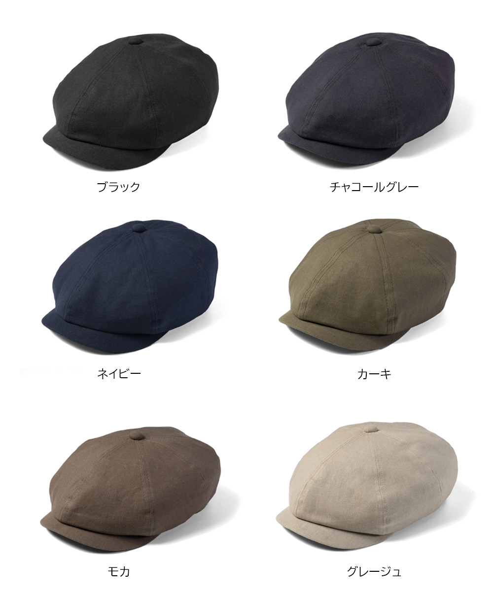 REPRESSION HATTERS コットン リネン 春夏 キャスケット メンズ
