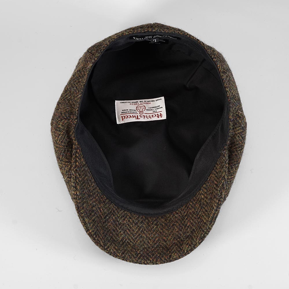 キャスケット ハンチング HarrisTweed ハリスツイード ヘリンボーン
