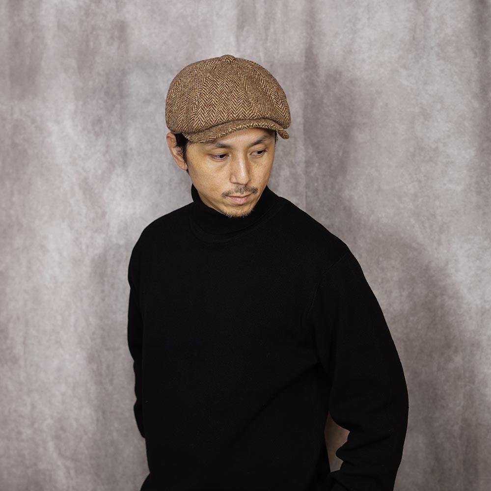 キャスケット ハンチング メンズ HarrisTweed ハリスツイード
