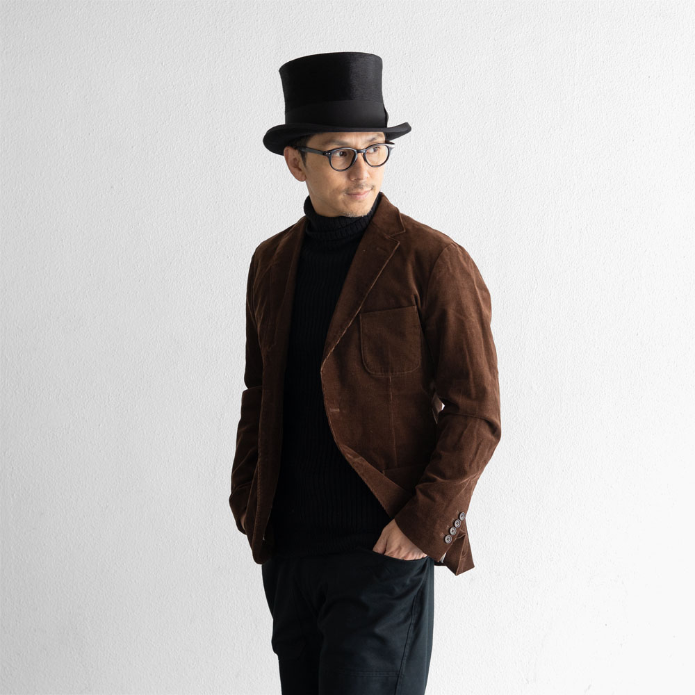 受注生産］ シルクハット メンズ 紳士 フォーマル ハット 帽子