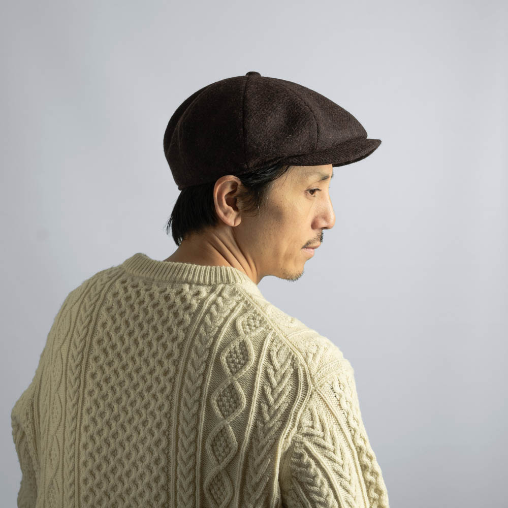 RRL ハリスツイード キャスケット 帽子の通販【REPression Hatters】HARRIS TWEED(ハリスツイード