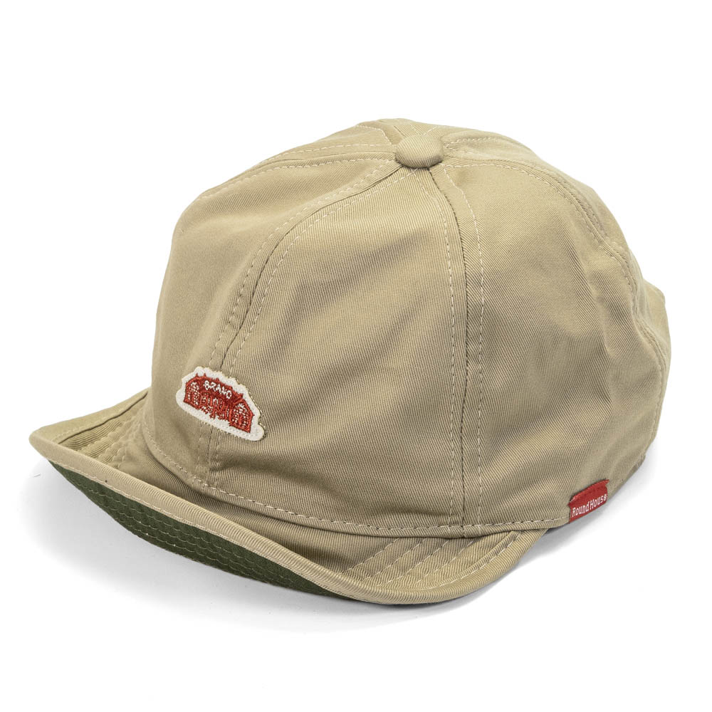 キャップ メンズ つば 短い アンパイアキャップ 帽子 春夏 秋冬 アメカジ ワーク ブランド ROUNDHOUSE ラウンドハウス フリップアップ  S-LB-171-03148 | ROUND HOUSE | 03