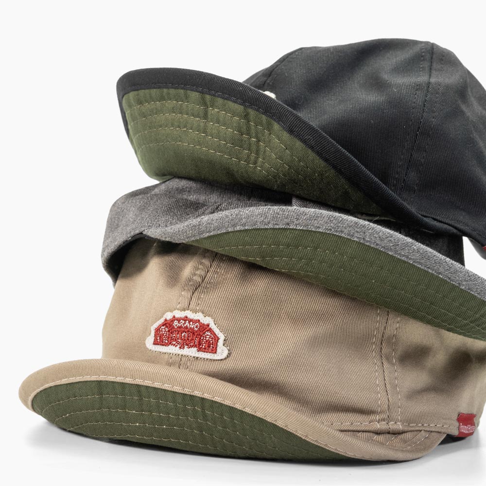 キャップ メンズ つば 短い アンパイアキャップ 帽子 春夏 秋冬 アメカジ ワーク ブランド ROUNDHOUSE ラウンドハウス フリップアップ  S-LB-171-03148 | ROUND HOUSE | 12