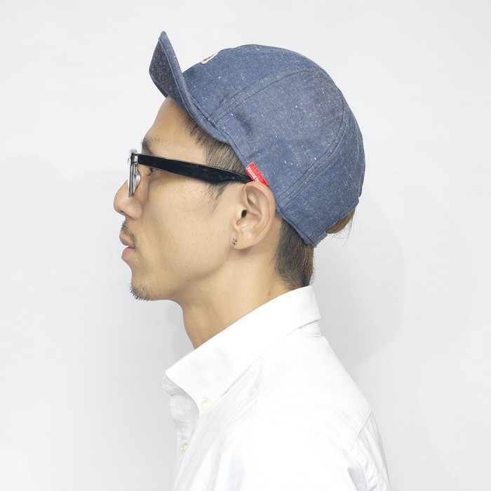 キャップ メンズ サイクルキャップ Round House ラウンドハウス コットン ネップ デニム 春夏 秋冬 ネイビー ブルー 大きいサイズ 小さいサイズ Lb 181 Rh015 帽子販売店repression 通販 Yahoo ショッピング