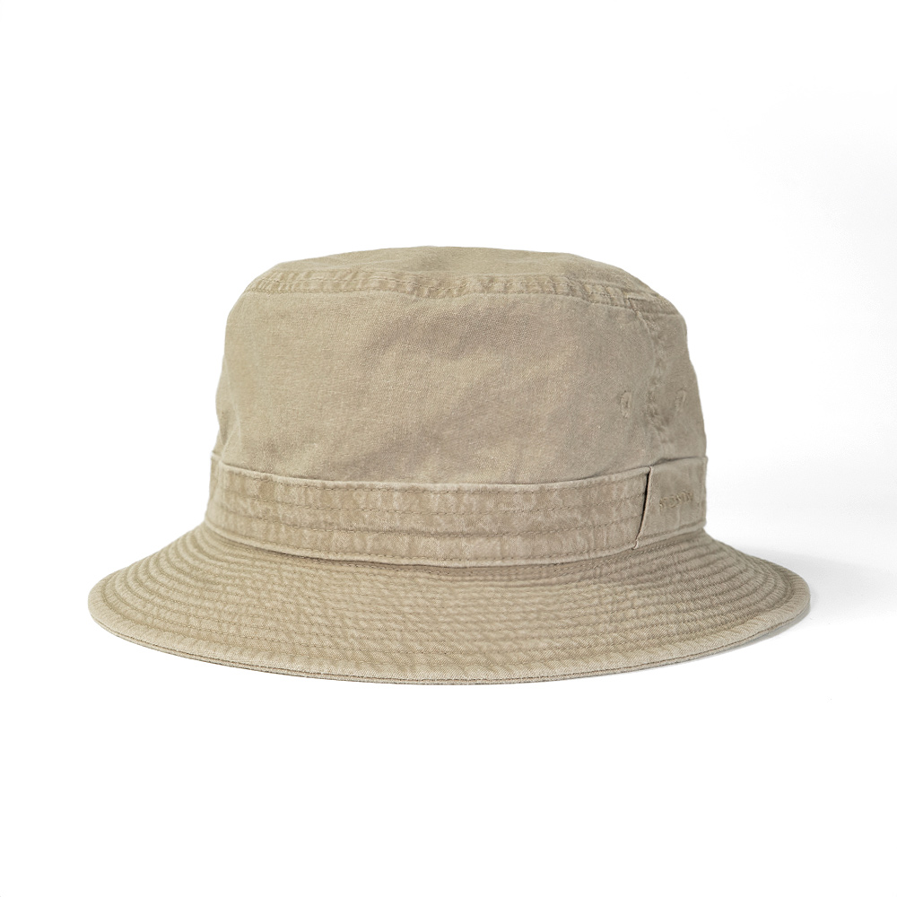 STETSON ステットソン】ストーンウォッシュ バケットハット コットン