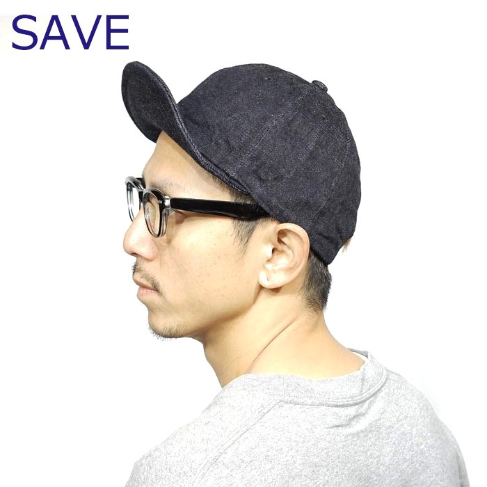 キャップ メンズ レディース デニム 春夏 秋冬 【SAVE セーブ