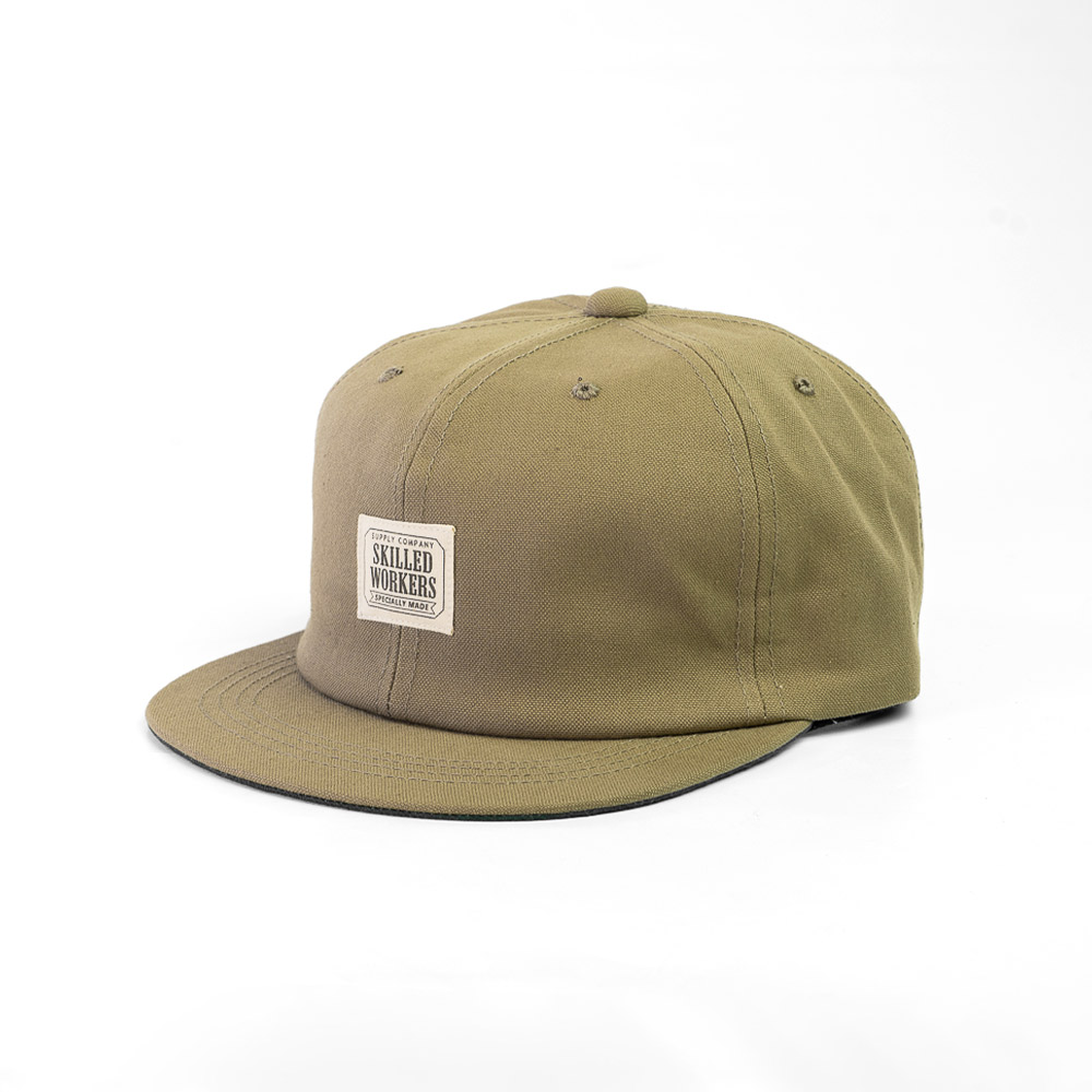SKILLED WORKERS キャンバス ダック トラッカーキャップ 綿 帆布