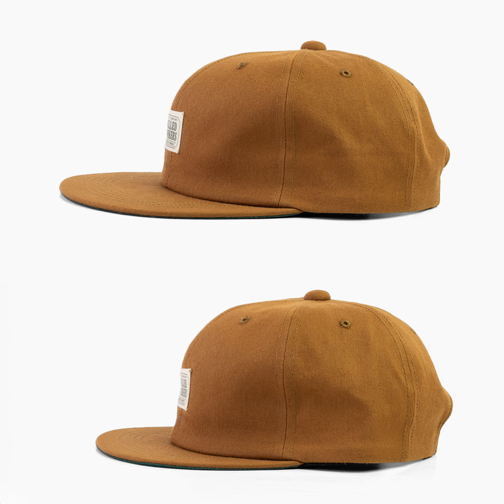 【SKILLED WORKERS】キャンバス ダック トラッカーキャップ 綿 帆布 フラットバイザー 春夏 秋冬 ストラップバック 大きいサイズ 小さいサイズ ワーク  SW-2110C |  | 18