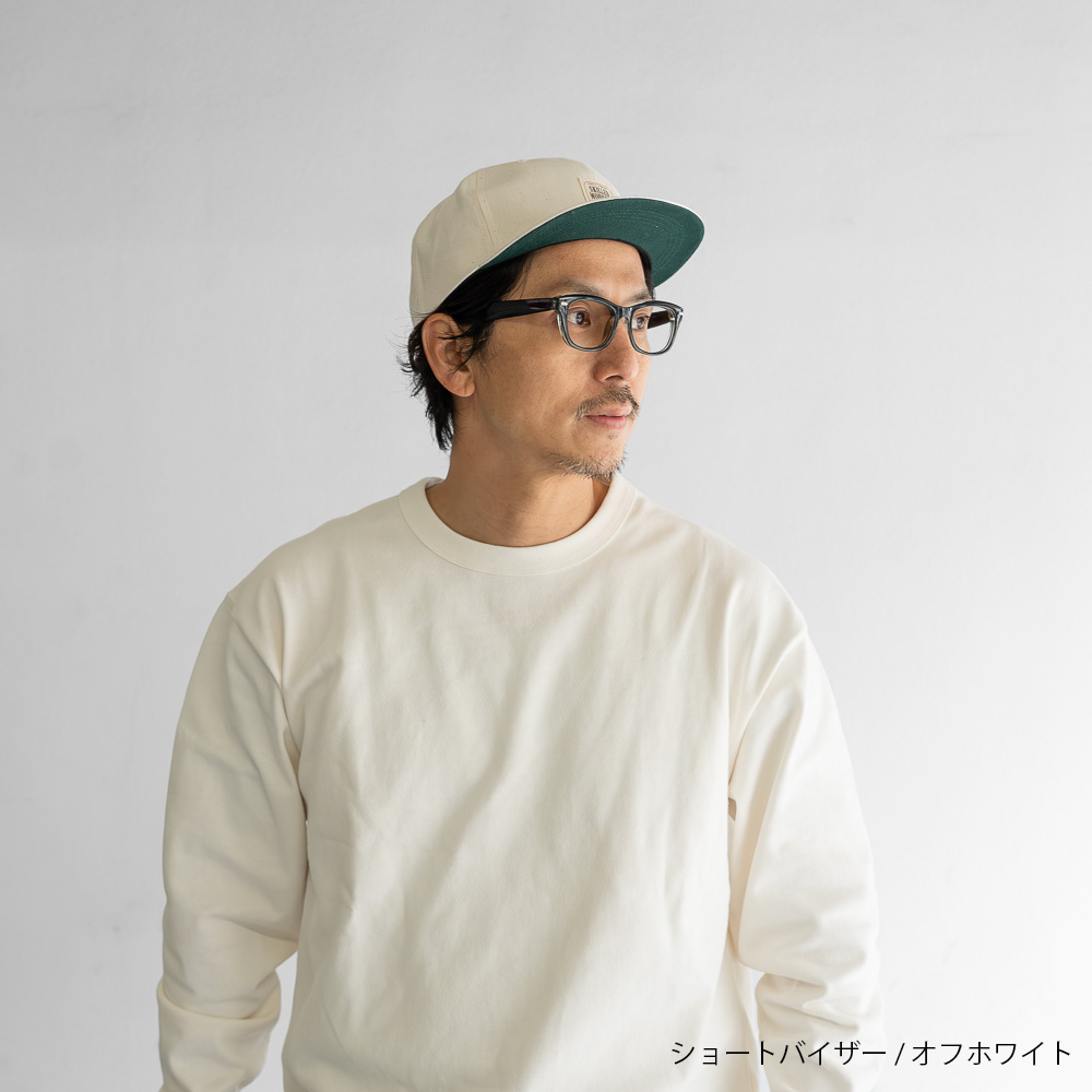 【SKILLED WORKERS】キャンバス ダック トラッカーキャップ 綿 帆布 フラットバイザー 春夏 秋冬 ストラップバック 大きいサイズ 小さいサイズ ワーク  SW-2110C |  | 14