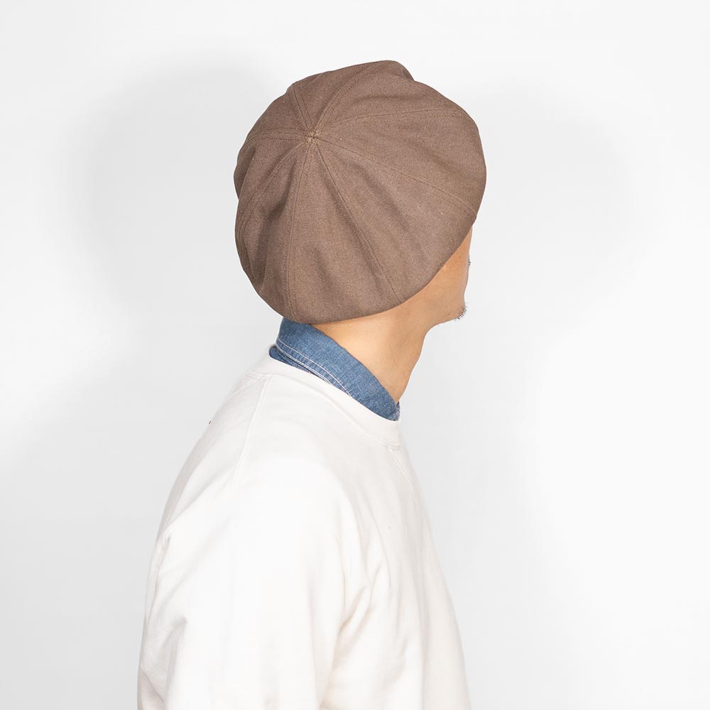ベレー帽 メンズ 春夏 ヴィンテージ ウォッシュ加工 ヘビー キャンバス