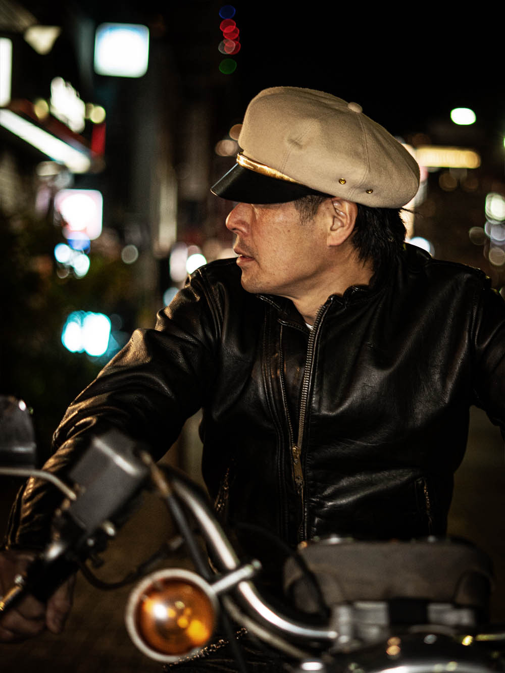 独特な キャスケット モーターサイクルキャップ WILD ONE オマージュ 応援グッズ