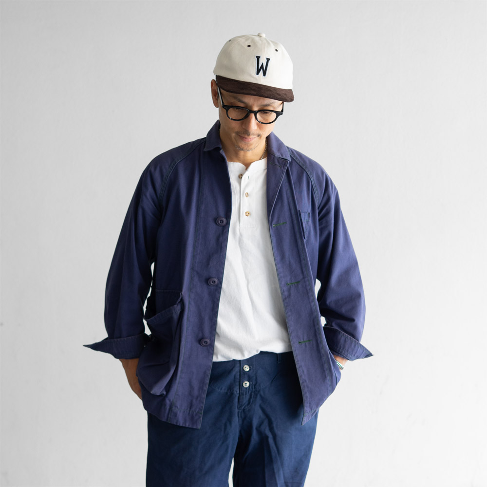 オールドスタイル レザーストラップバック キャップ メンズ コットン