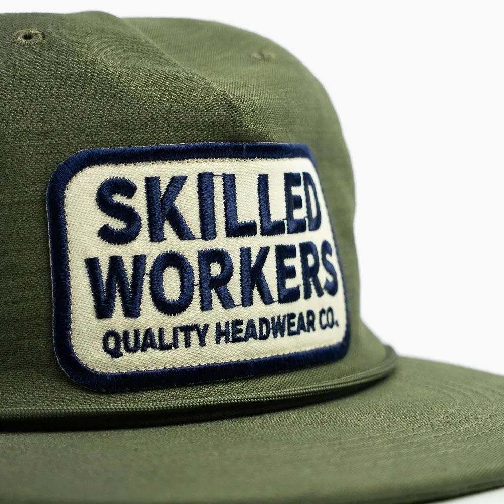 TheSkilledWorkers キャップ メンズ 帽子 春夏秋冬 デニム コットン 短いつば フラットバイザー トラッカー 調節可 アメカジ ワーク S-202501110_1 |  | 15