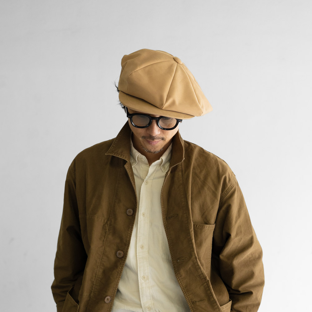 SKILLED WORKERS ニュースボーイ キャスケット メンズ 秋冬 帽子 コットン モールスキン ハンチング 調節可 ブランド S-202501110_2 |  | 03