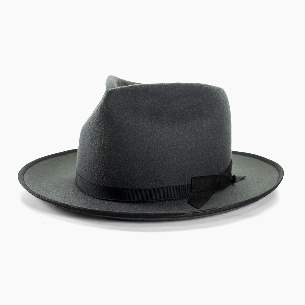 SKILLED WORKERS】ウールフェルト つば広 中折れハット ヴィンテージ