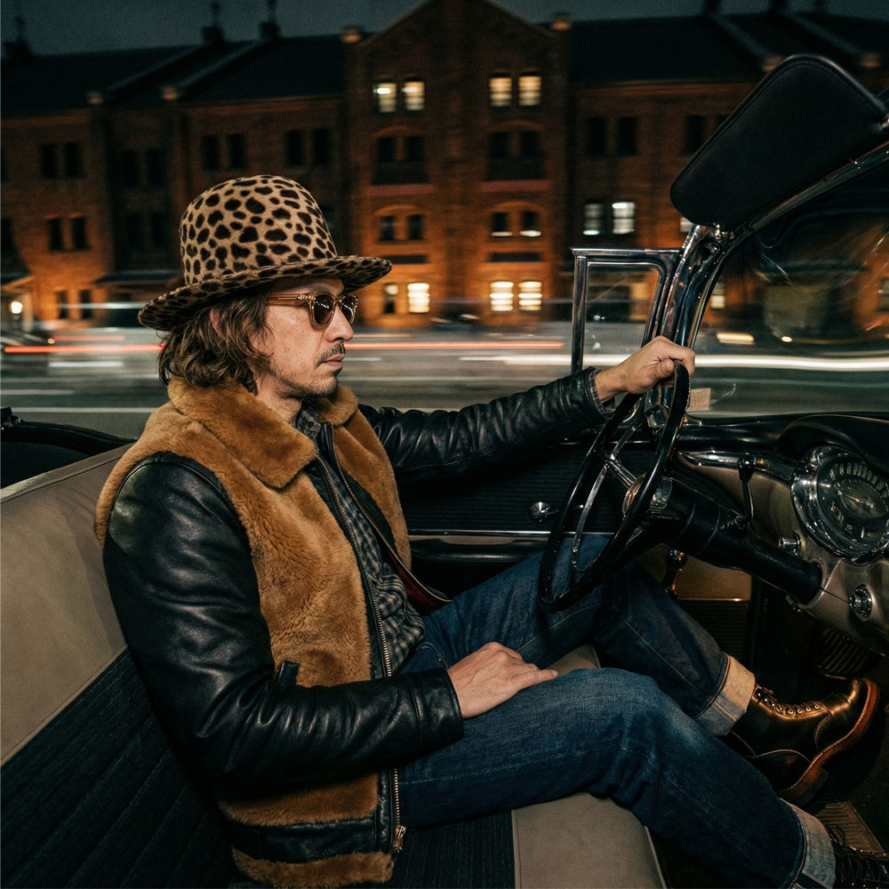 SKILLED WORKERS スキルドワーカーズ ラビットファー フェルト ヴィンテージ 丸天 ハイクラウン つば広 中折れハット レガリオン メンズ 秋冬  SW-20251219_1 |  | 05