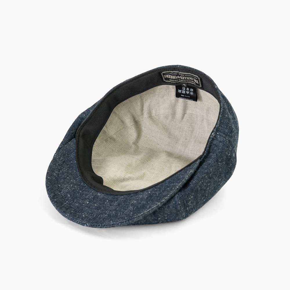 SKILLEDWORKERS デニム 11オンス セルビッチ ネップ denim 8パネル ハンチング キャスケット 日本製 コットン 一年中着用可能 サイズ調節機能付き SW-2601111 |  | 07