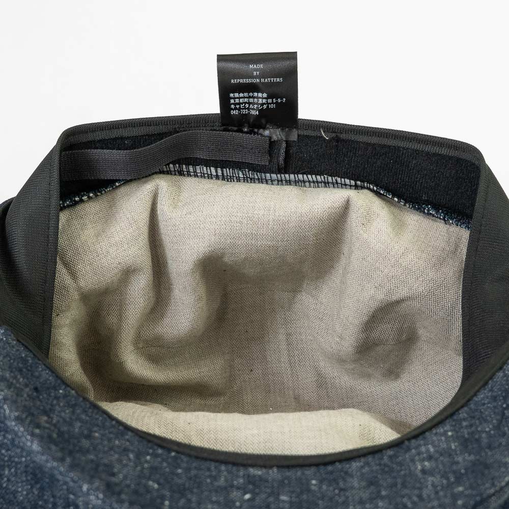 SKILLEDWORKERS デニム 11オンス セルビッチ ネップ denim 8パネル ハンチング キャスケット 日本製 コットン 一年中着用可能 サイズ調節機能付き SW-2601111 |  | 08