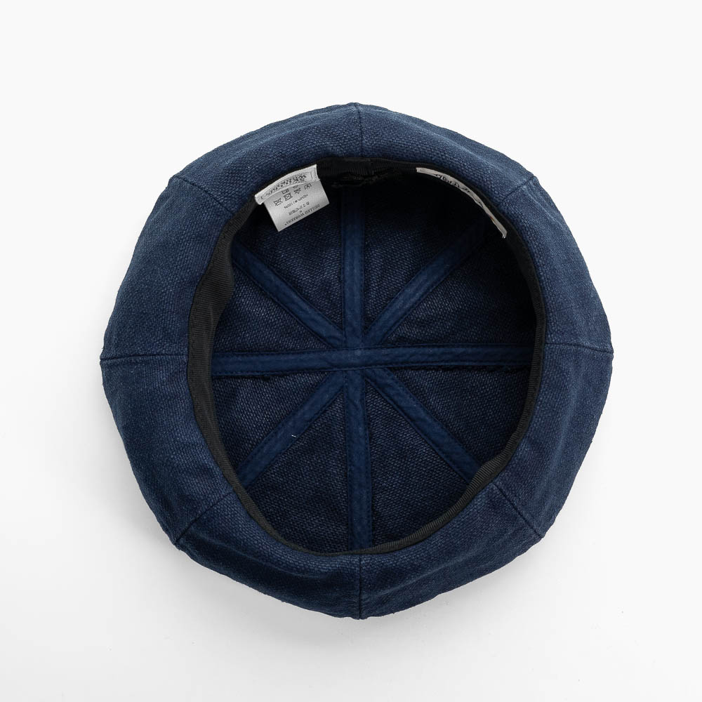 SKILLED WORKERS スキルドワーカーズ 藍染め ベレー帽 ヘンプ 刺し子 天然藍 大きいサイズ対応 日本製 あさかぜ商店 コラボ メンズ S-20250927-1 |  | 12
