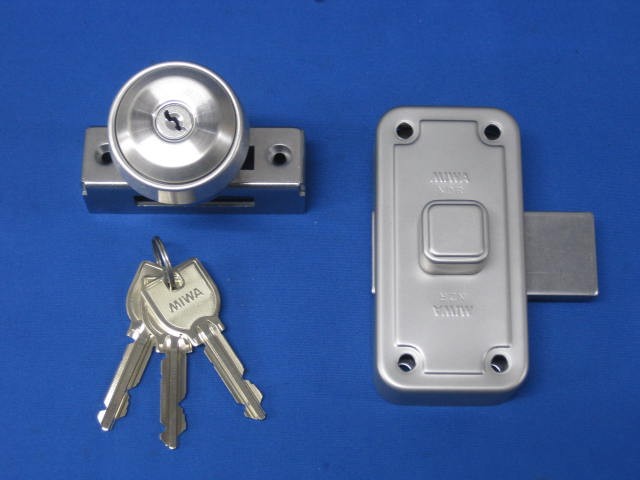 ALPHA（アルファ）FBロック旧NDR取替用シリンダー シルバー色(鍵5本付