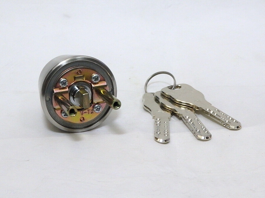 GP TX,TTX取替用シリンダー ステン色テール刻印34 筒長33ミリ☆GOAL
