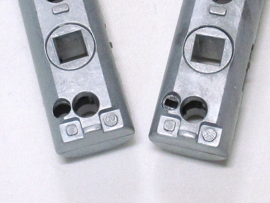 古代レバーハンドル(間仕切錠)用ラッチTW-51 TW51(TXS-51）四隅