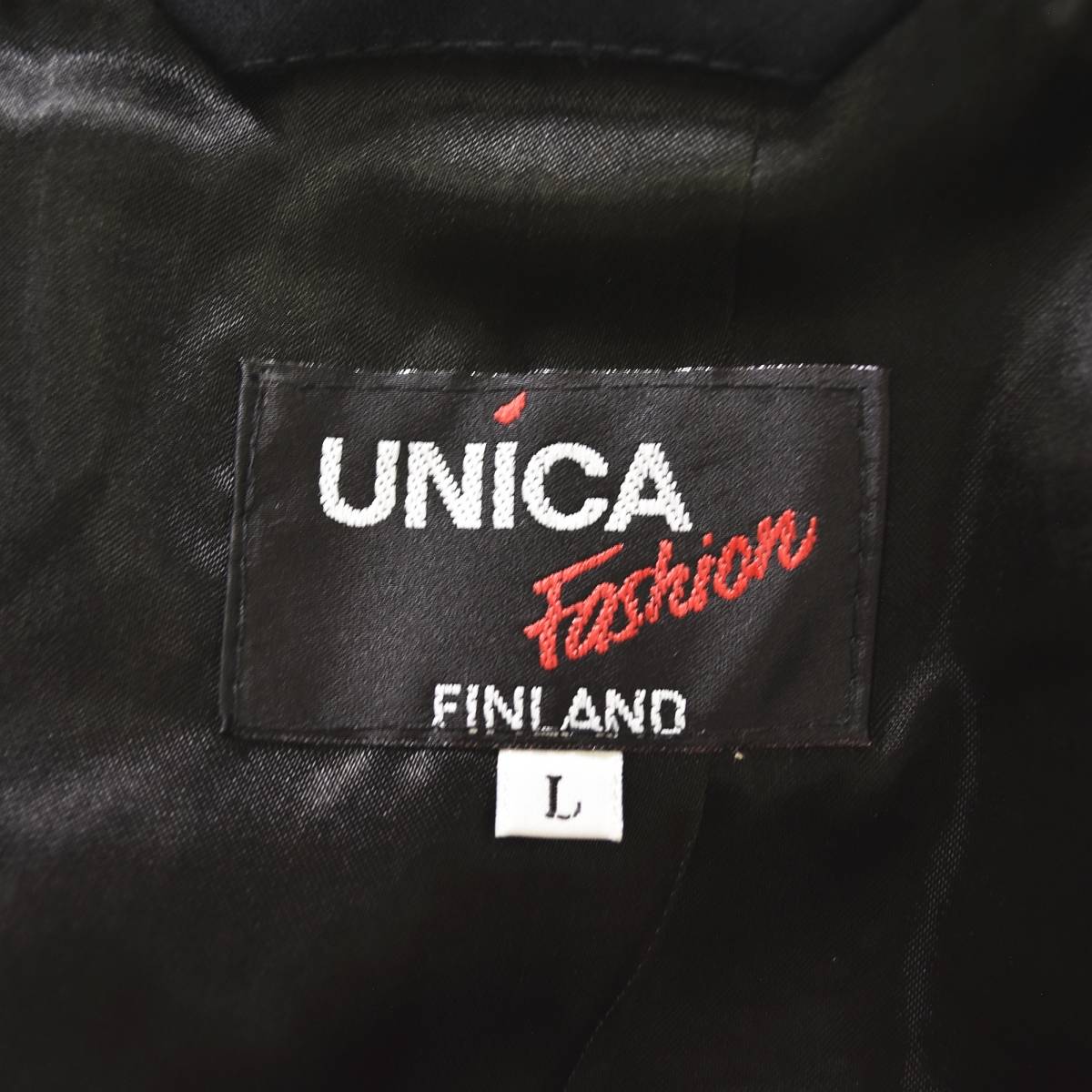 unica（ユニカ） 90s フィンランド製 コットン パイル ガウン コート 