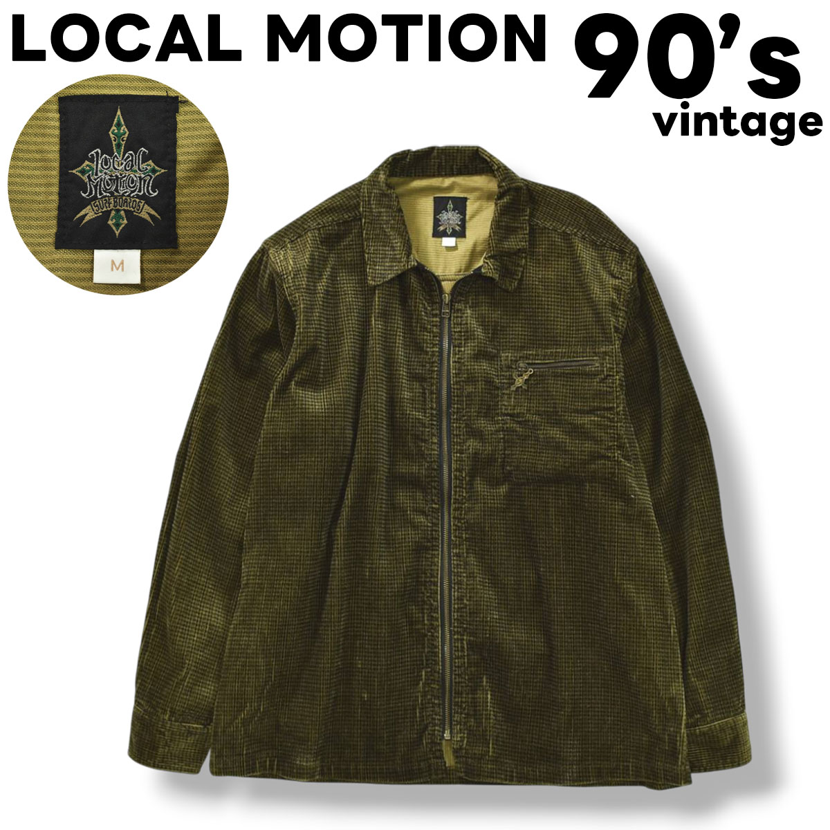 Local Motion（ローカルモーション） 90s ヴィンテージ ハワイ製 太畝 