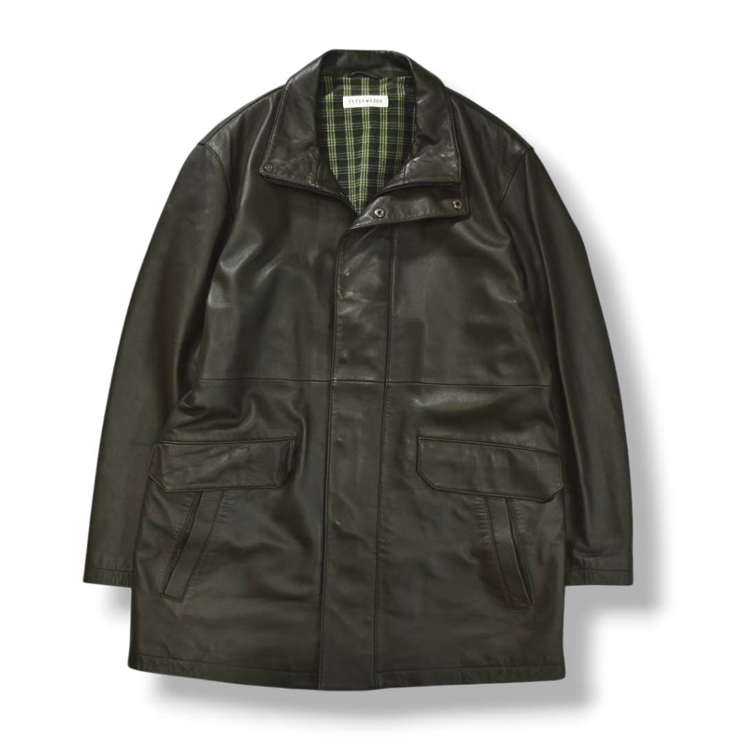 INTERMEZZO（インターメッツォ） 羊革 ラムレザー コート ジャンパー