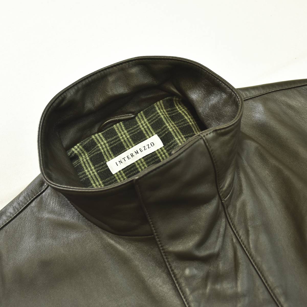 INTERMEZZO（インターメッツォ） 羊革 ラムレザー コート ジャンパー