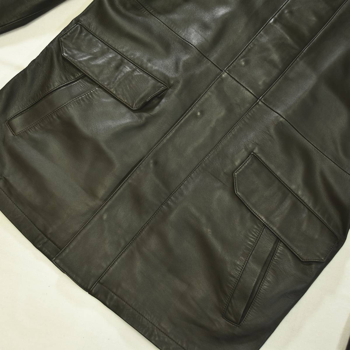 INTERMEZZO（インターメッツォ） 羊革 ラムレザー コート ジャンパー