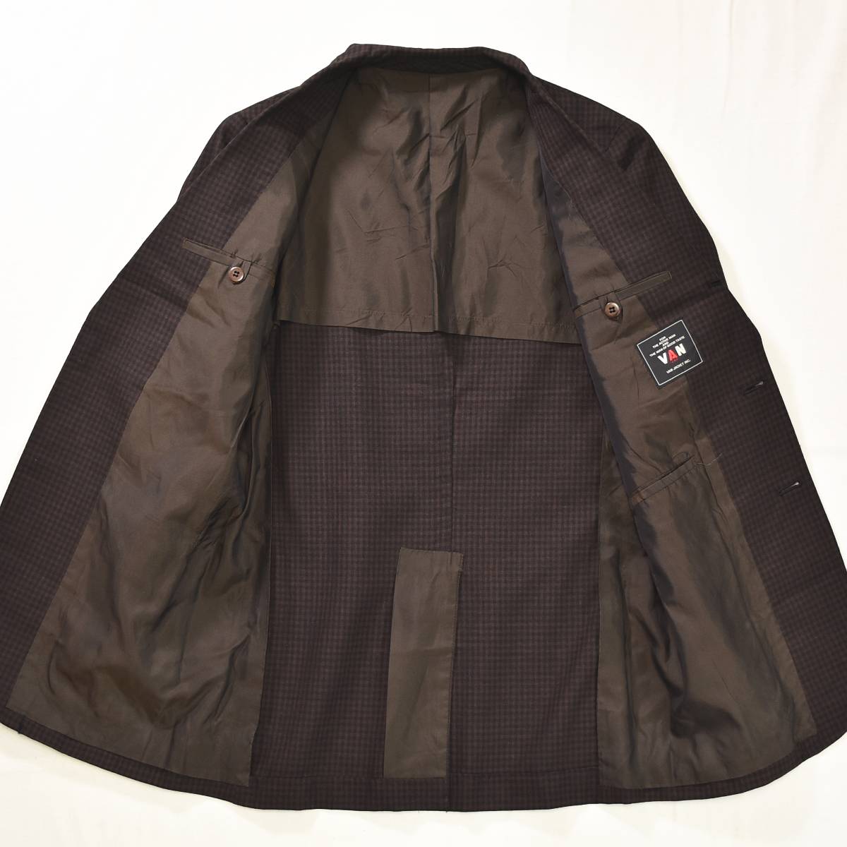 70s ヴィンテージ ヴァンヂャケット VAN JACKET INC 段返り 3B