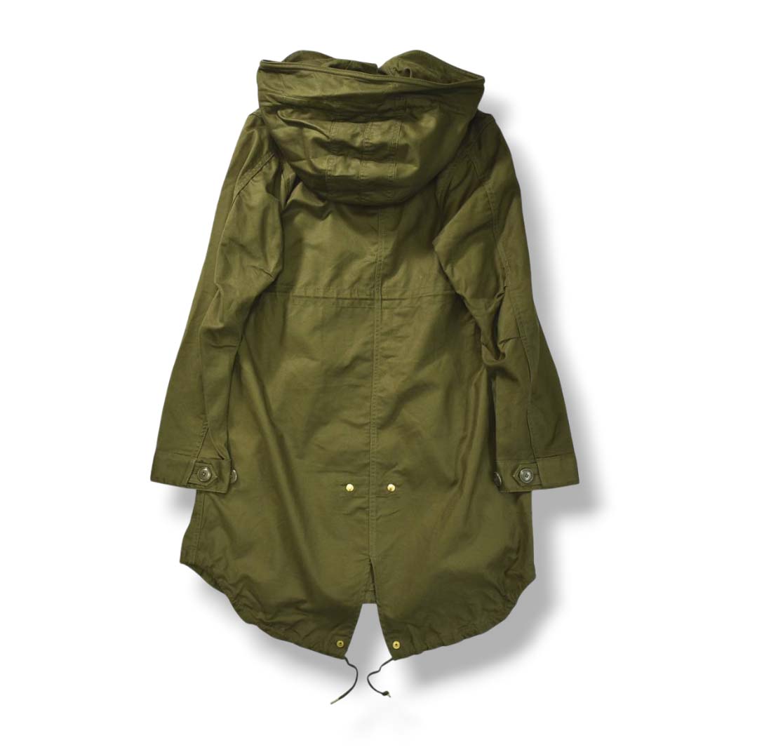 【IENA×ヴェトモンドゥトラバイユ】ロングモッズコート38サイズ IENA（イエナ） 別注 VETEMENTS DE TRAVAIL ヴェットモン ドゥ