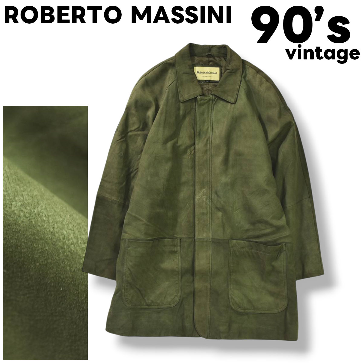 ROBERTO MASSINI 90s ヴィンテージ ロベルトマッシーニ 羊革