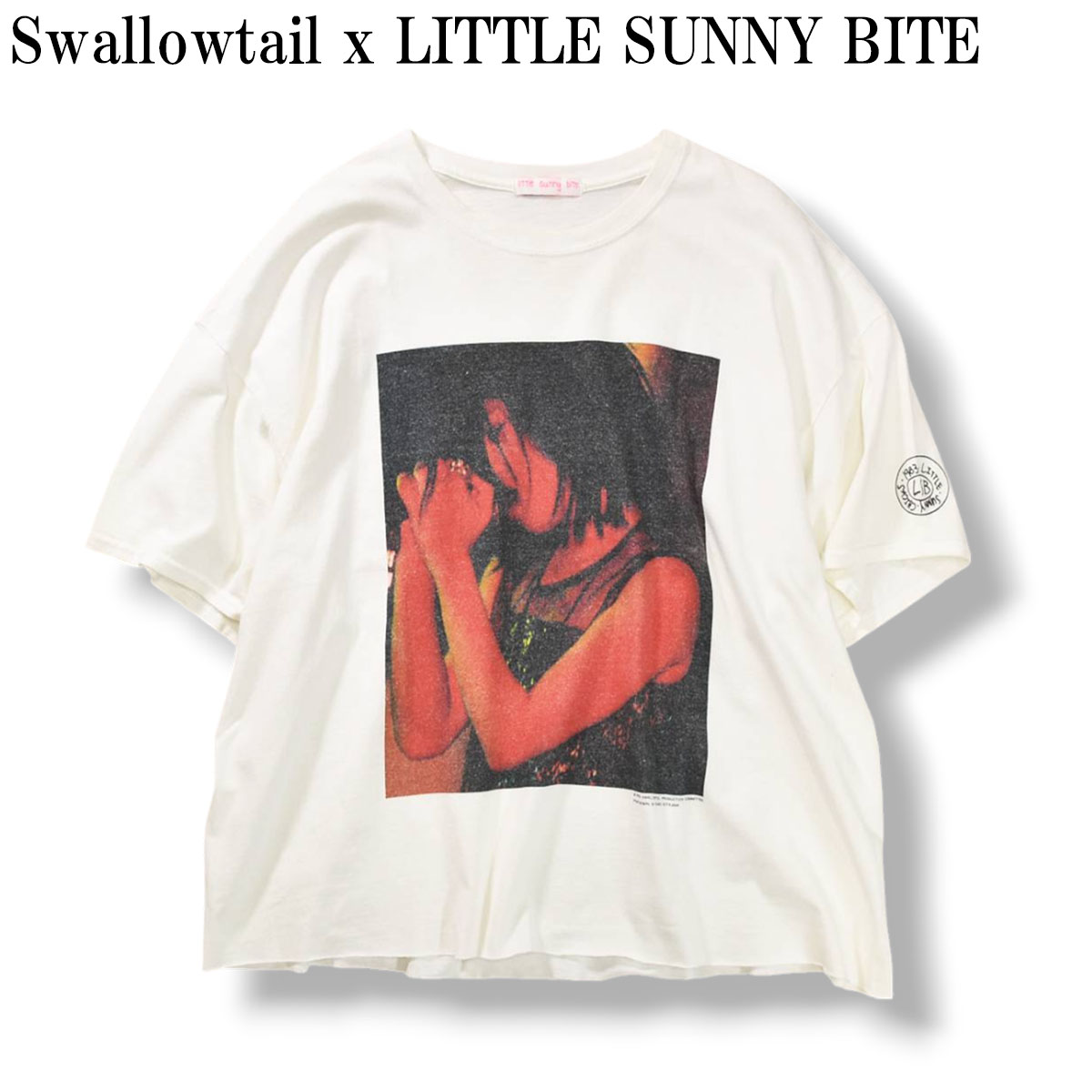 スワロウテイル Swallowtail x リトルサニーバイト LITTLE SUNNY BITE フォトプリント 半袖 Tシャツ 映画 ビッグシルエット CHARA メンズ レディース ♪