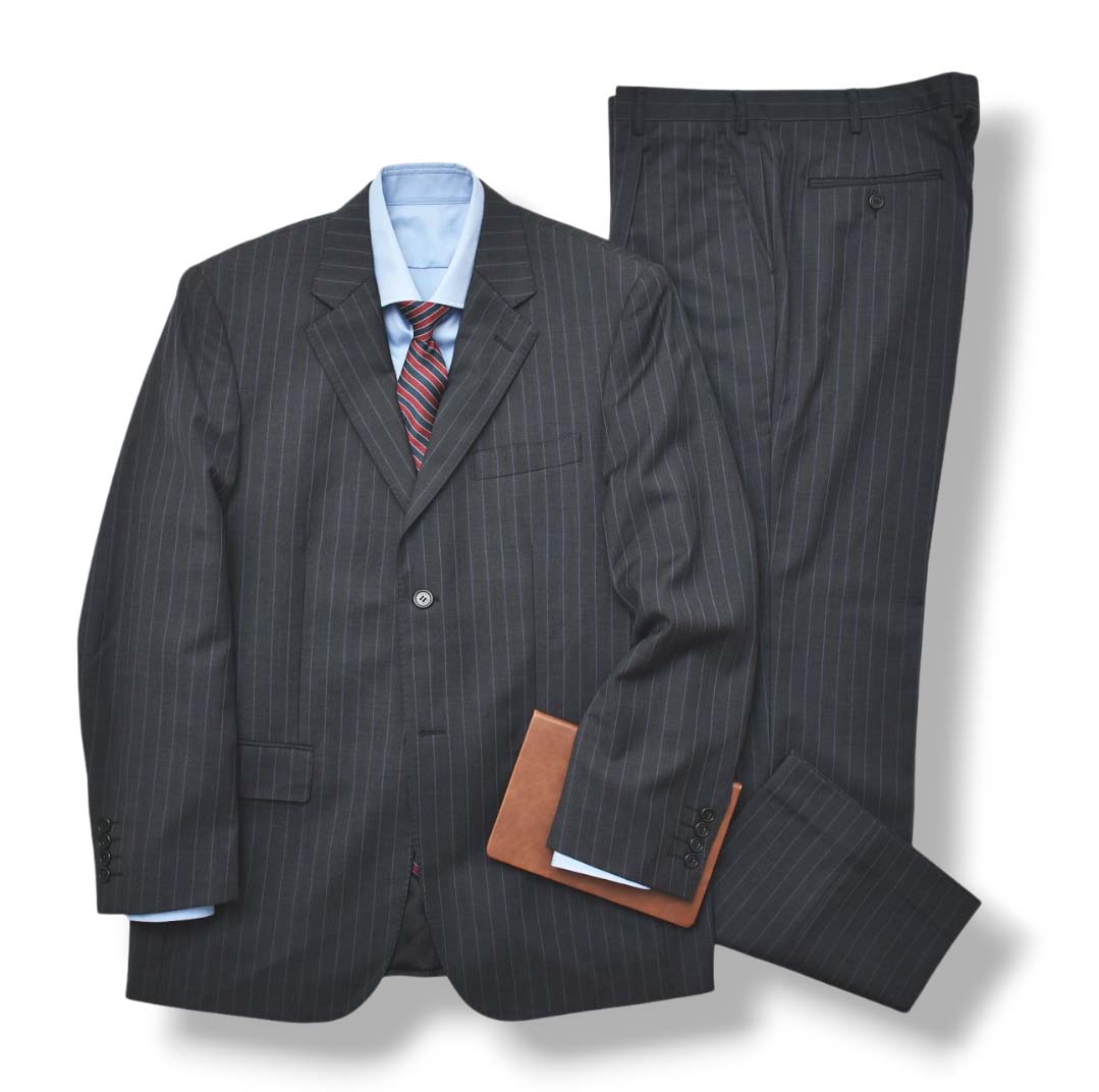 dunhill（ダンヒル） dunhill SUPER150's ピンストライプ柄 シングル