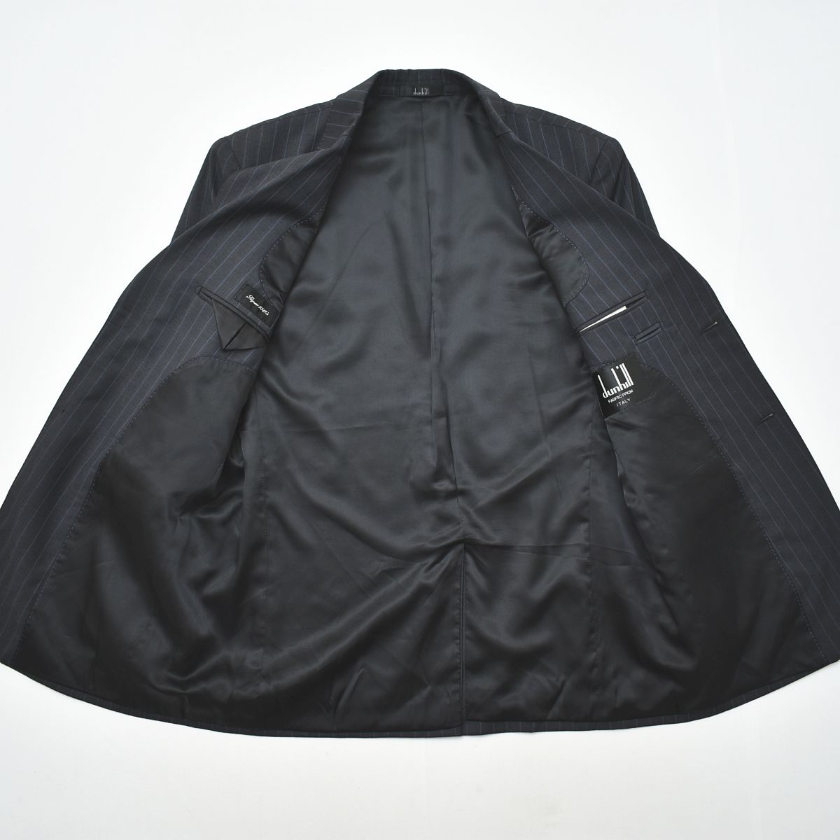 dunhill（ダンヒル） dunhill SUPER150's ピンストライプ柄 シングル