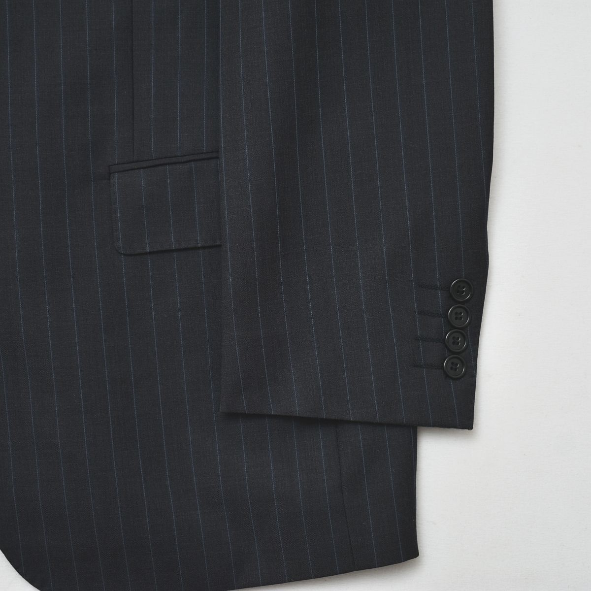 dunhill（ダンヒル） dunhill SUPER150's ピンストライプ柄 シングル