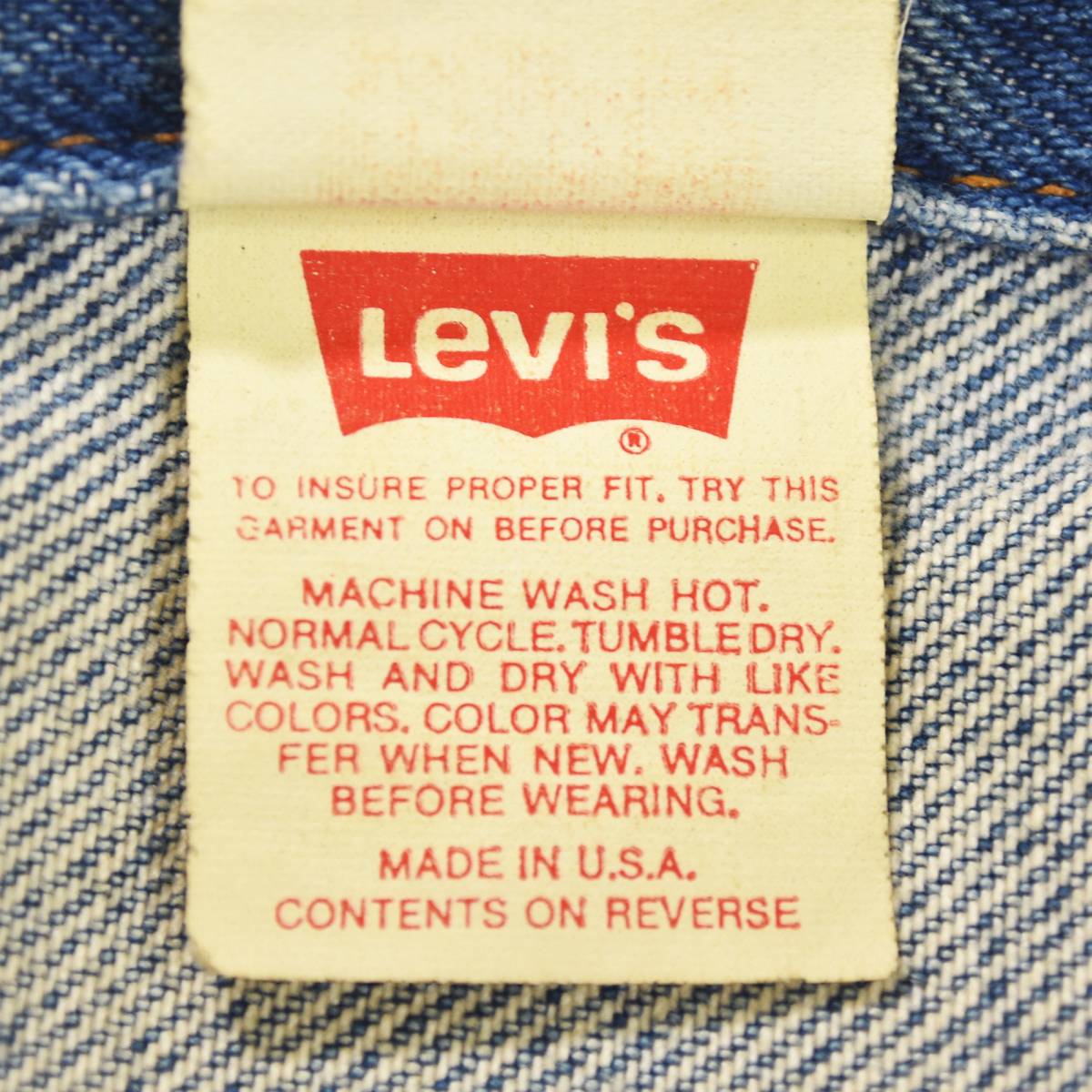 Levi's（リーバイス） 90sヴィンテージ USA製 Levi's 70506-0217
