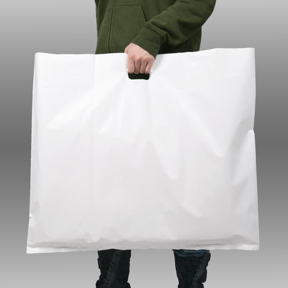 各種ブランド ショッパー 100個セット 大型レジ袋 ショッパー ポリ袋 100μm厚 約590×680mm [ 100枚