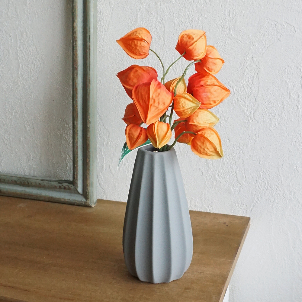 ビーズフラワー　ほおずき ビーズフラワー ほおずき